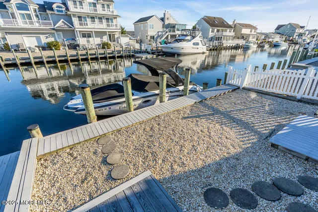 a view of a city and ocean view