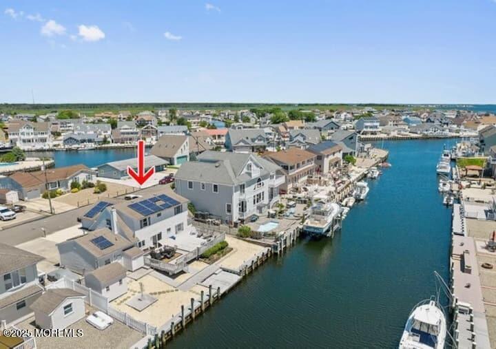 826 Forepeak Drive Forked River, NJ 08731 - Photo 56 of 56 an aerial view of a house with a ocean view