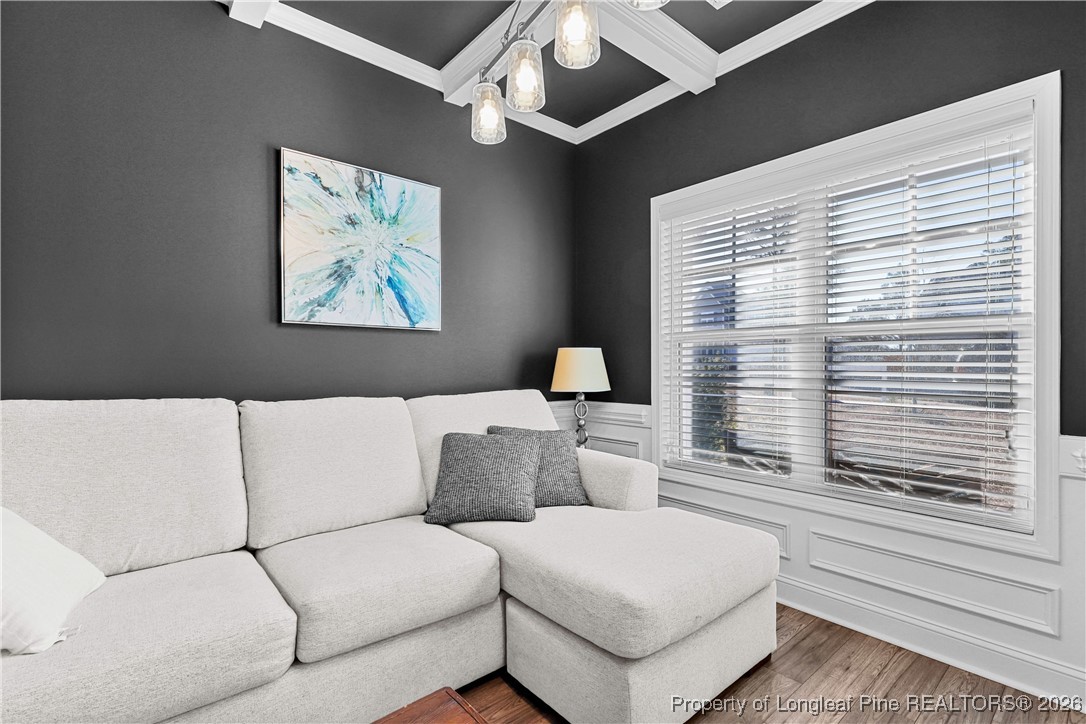 1908 Sweetfern Place Aberdeen, NC 28315 - Photo 3 of 46 a living room with furniture and a large window