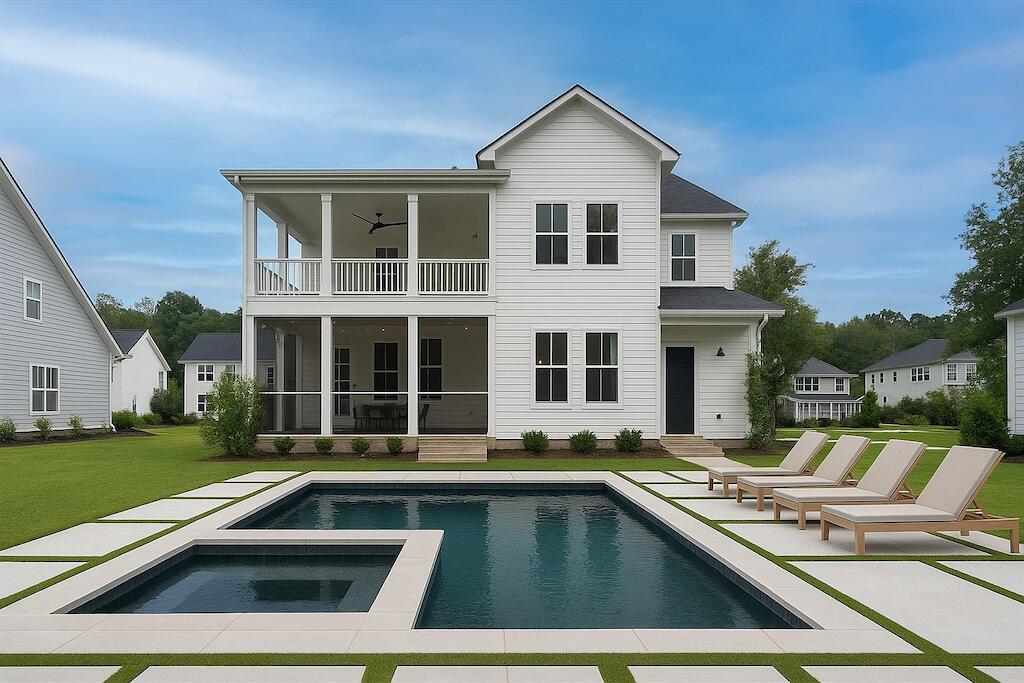 2408 Bent Oak Road Mount Pleasant, SC 29466 - Photo 43 of 50 Virtual Pool Rendering