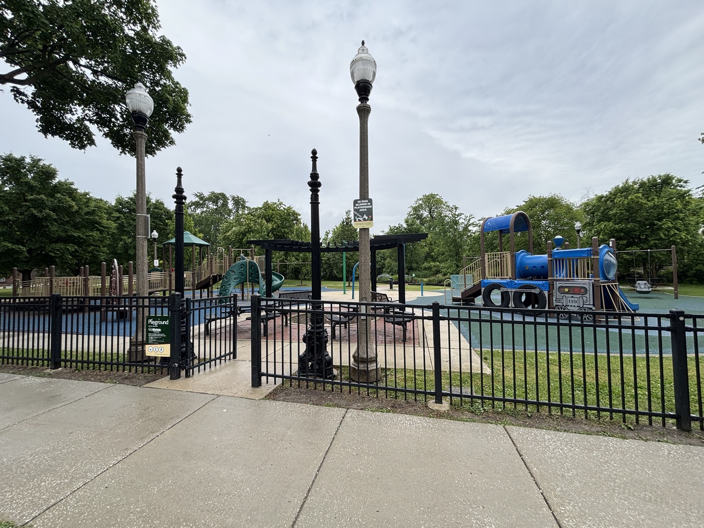 2350 North Sayre Avenue, Unit G Chicago, IL 60707 - Photo 27 of 30 a view of a swimming pool and a sitting area