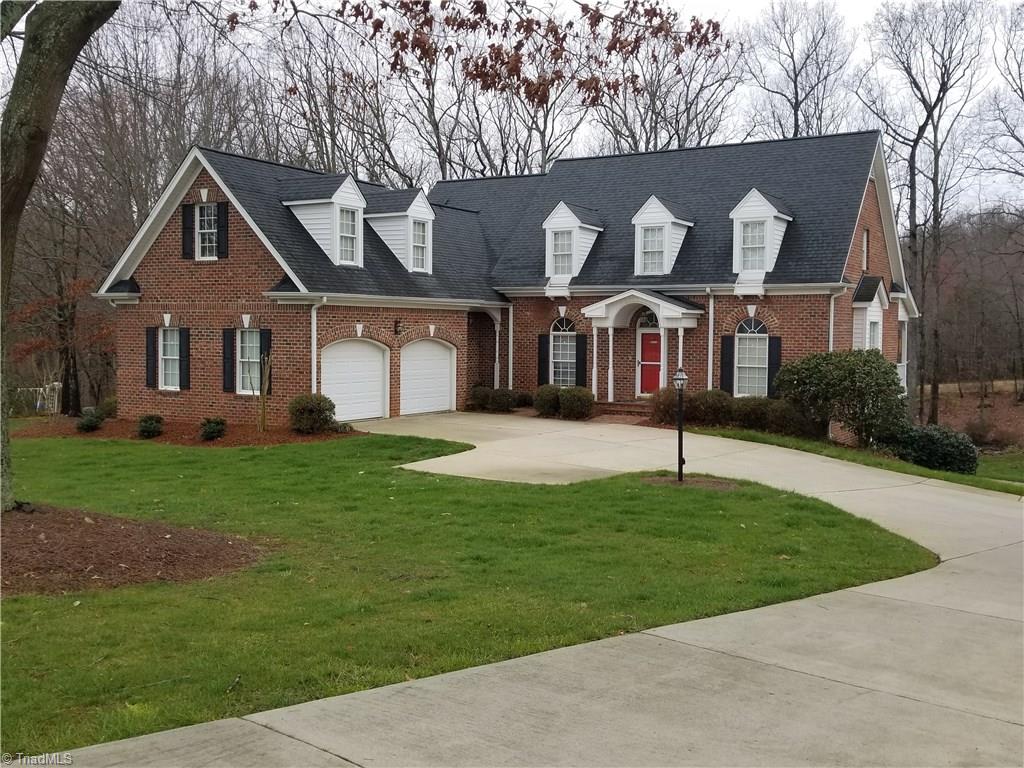 110 Mt Sorrel Road King, NC 27021 - Photo 1 of 30 Gorgeous curb appeal! This Magnificent home offers mail level living at it's finest. 1.11 acres of beautiful landscaping. Driveway extends to another bsmt garage.