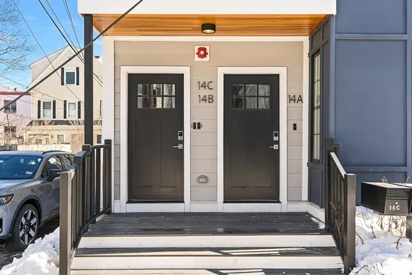 a view of a entryway door of the house