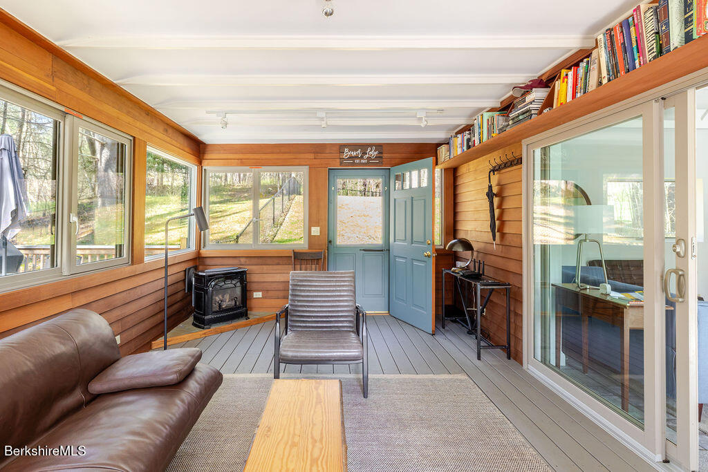 42 Sandisfield Road Monterey, MA 01245 - Photo 14 of 20 WINDOWED LIVING SPACE WITH PROPANE STOVE