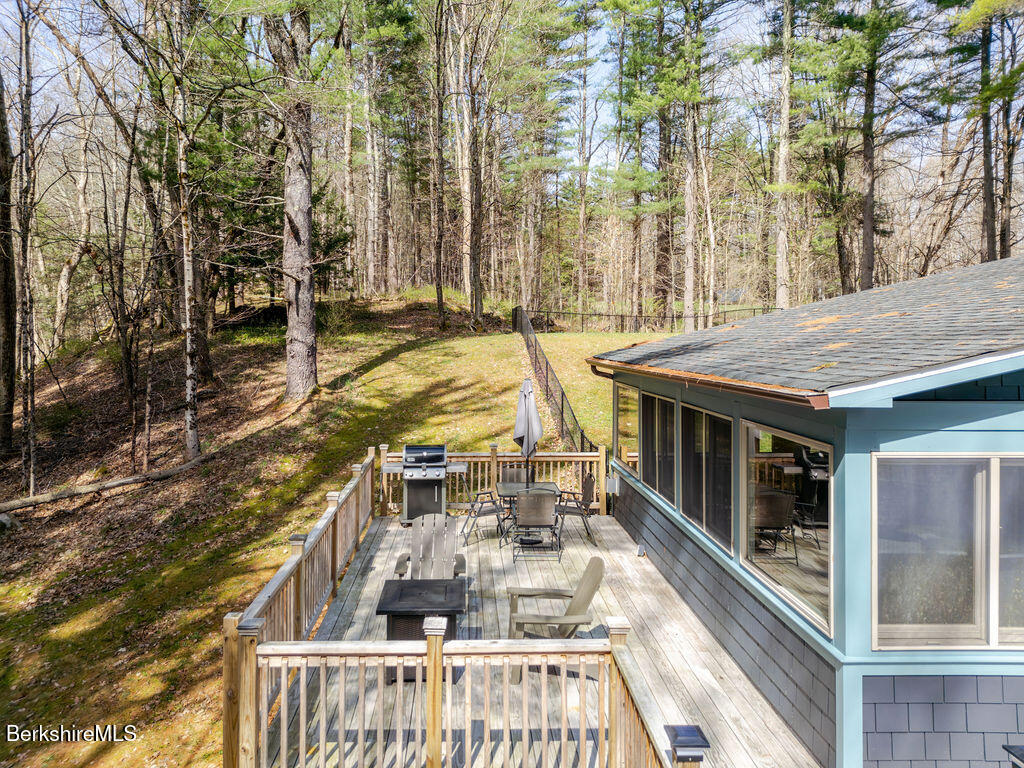 42 Sandisfield Road Monterey, MA 01245 - Photo 4 of 20 DECK OVERLOOKING BACK YARD