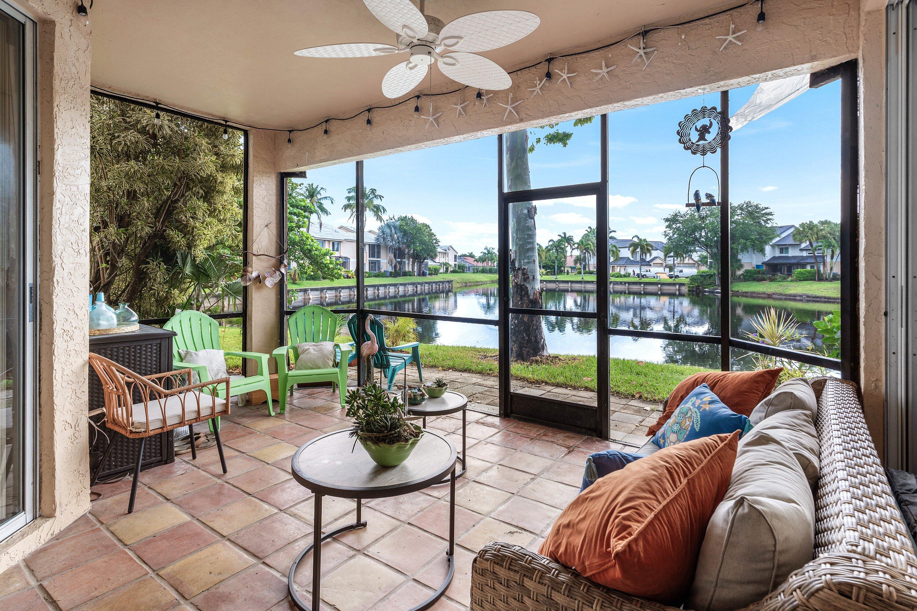 23140 Island View, Unit 1 Boca Raton, FL 33433 - Photo 18 of 22 Sun Room