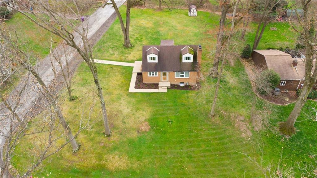 203 Oak Road Pittsburgh, PA 15239 - Photo 3 of 32 a aerial view of a house with a yard basket ball court