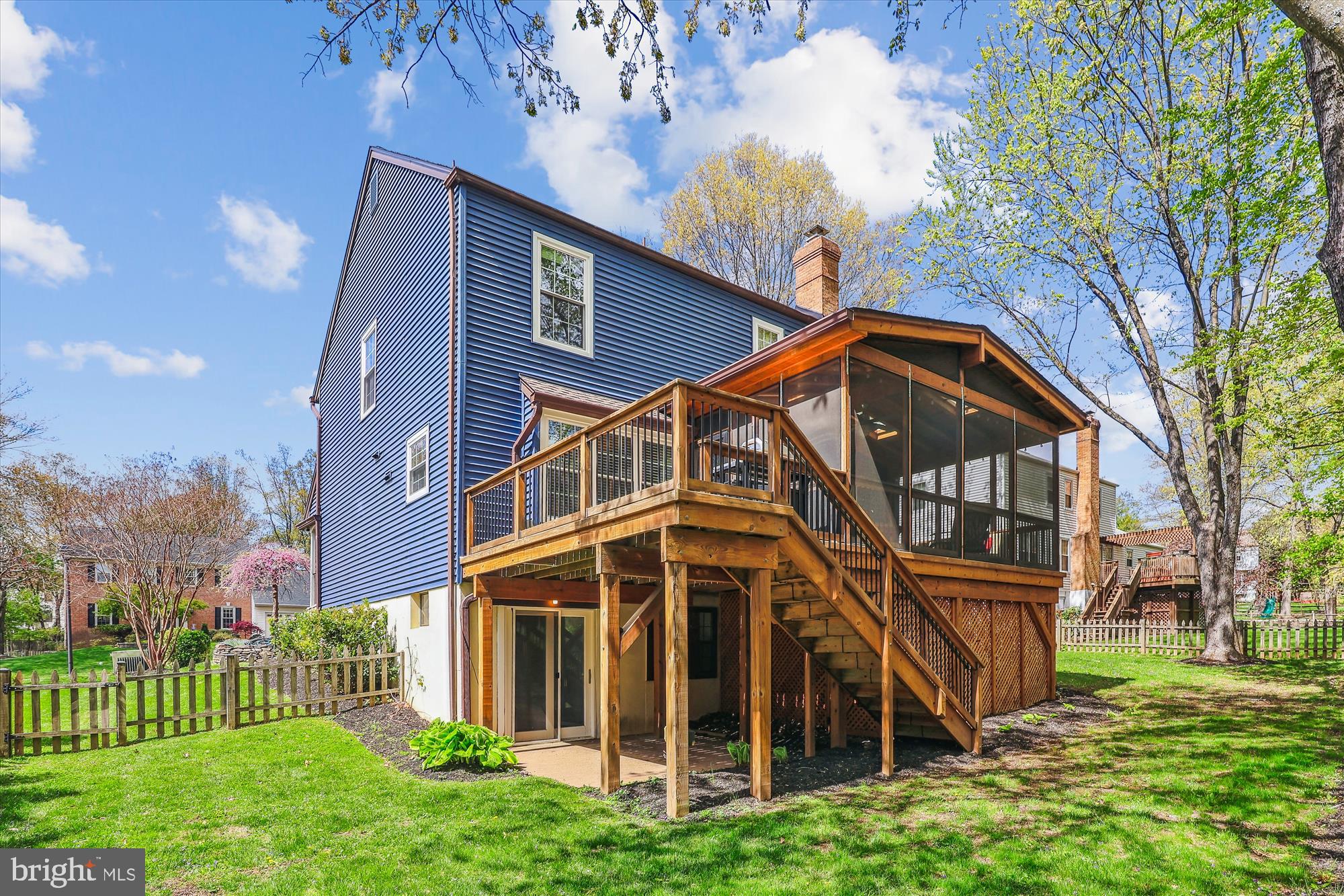 12506 Lieutenant Nichols Road Fairfax, VA 22033 - Photo 40 of 70 Back Elevation