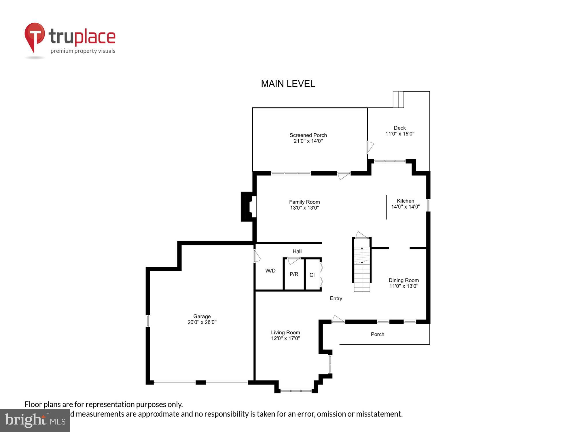 12506 Lieutenant Nichols Road Fairfax, VA 22033 - Photo 45 of 70 Main Level (Labels & Measurements)