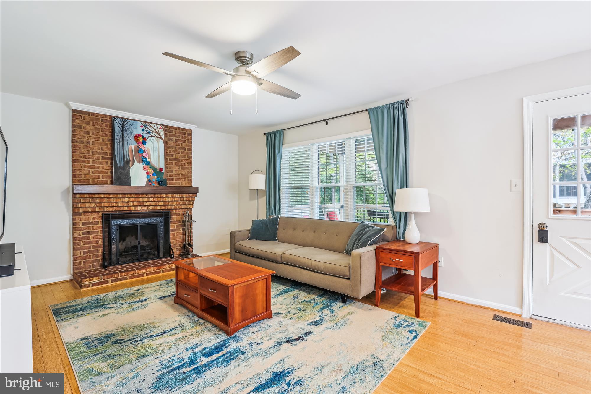 12506 Lieutenant Nichols Road Fairfax, VA 22033 - Photo 5 of 70 Family Room w/ Cozy Woodburning Fireplace