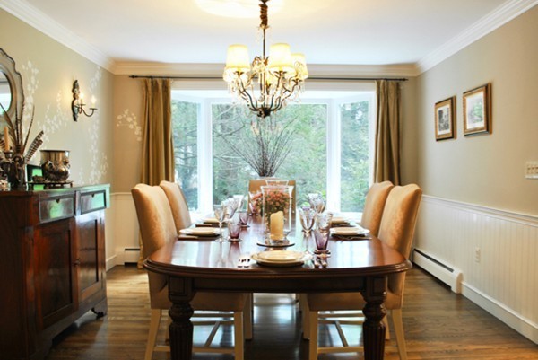 63 Todd Pond Road Lincoln, MA 01773 - Photo 5 of 18 a dining room with furniture a large window and wooden floor