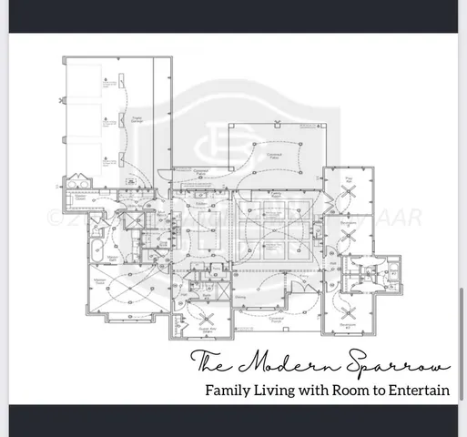 a picture of a floor plan
