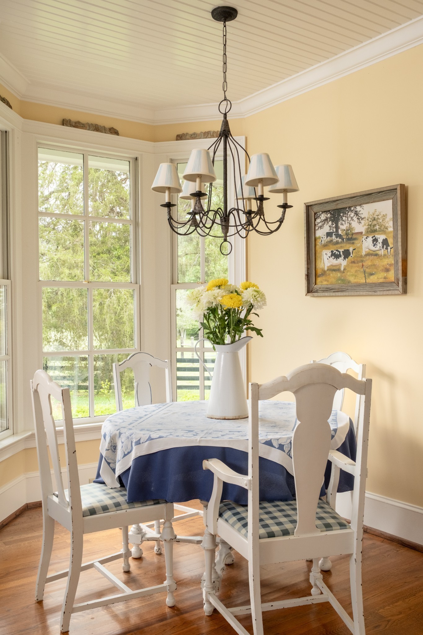 5620 Leipers Creek Road Franklin, TN 37064 - Photo 41 of 74 a view of a dining room with furniture window and wooden floor