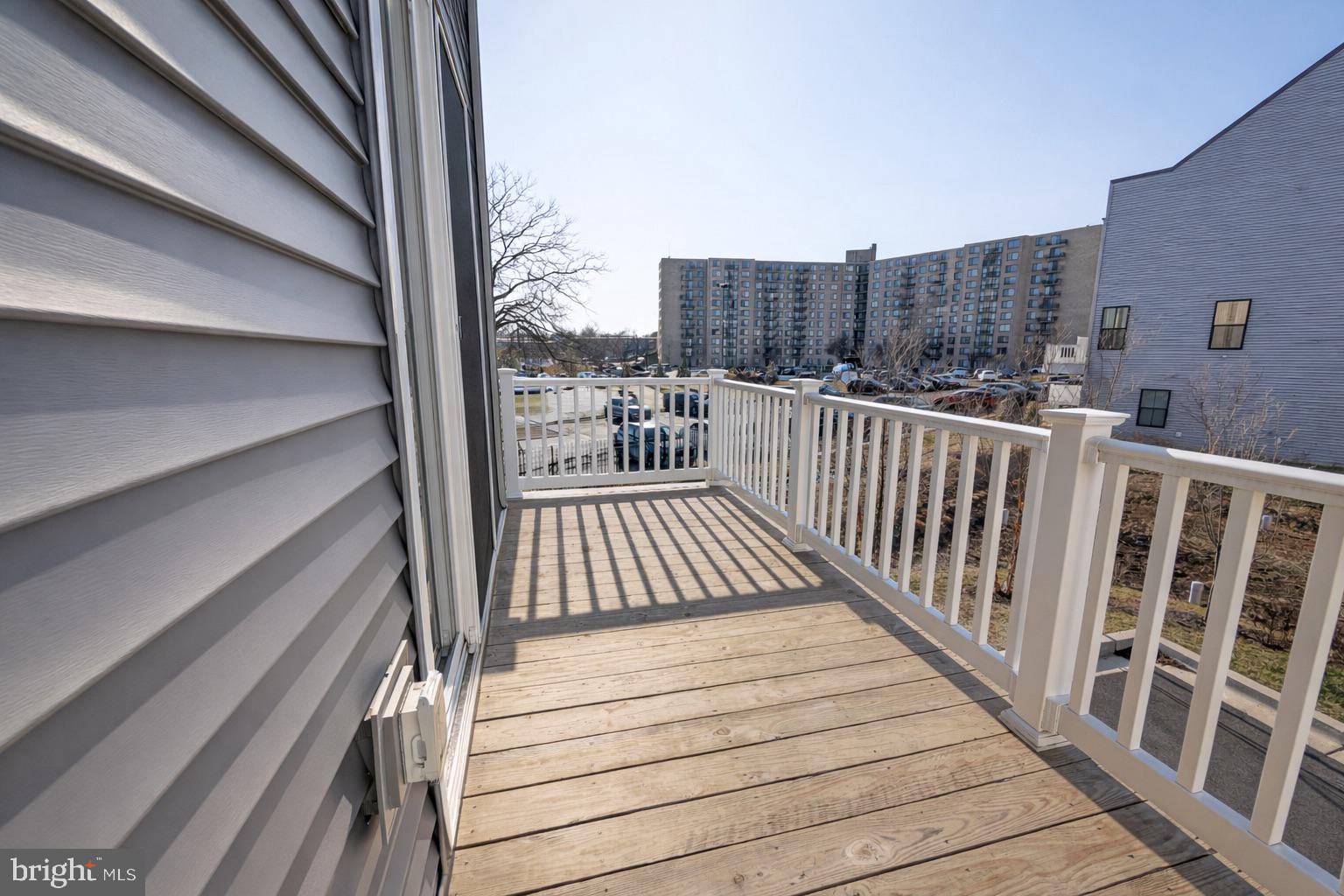 6710 Belcrest Road Hyattsville, MD 20782 - Photo 8 of 22 Use the large private deck for relaxing.