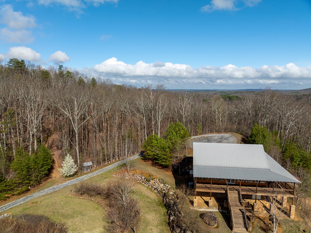 540 Plemons Road Chatsworth, GA 30705 - Photo 29 of 62 a view of a terrace with a garden and covered with snow