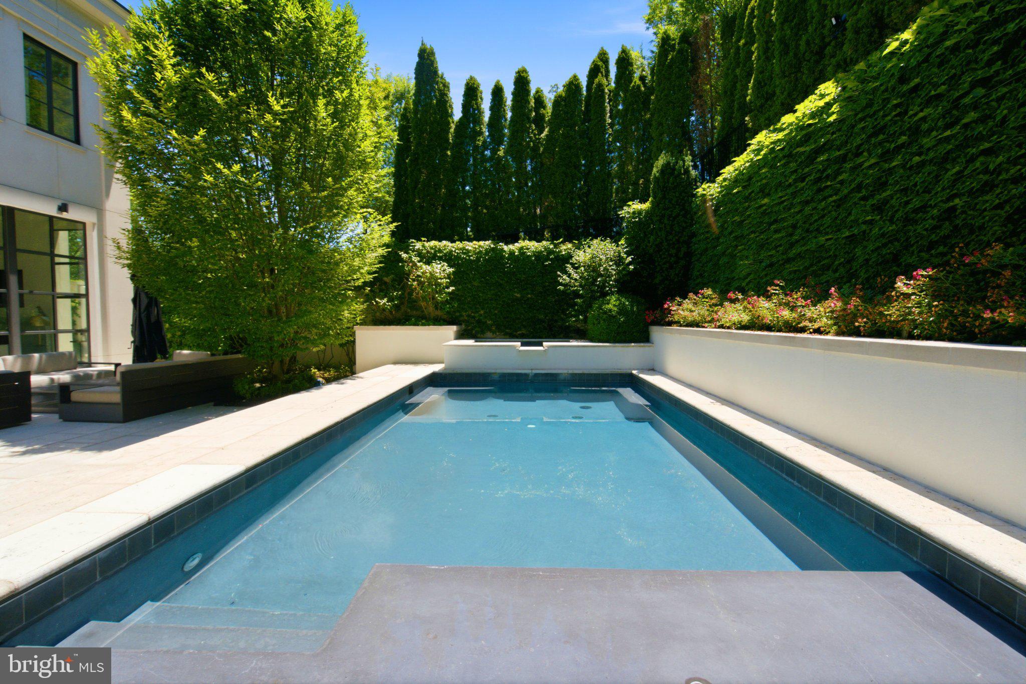 2109 Dunmore Lane Washington, DC 20007 - Photo 24 of 78 Serene oasis with a sparkling pool.