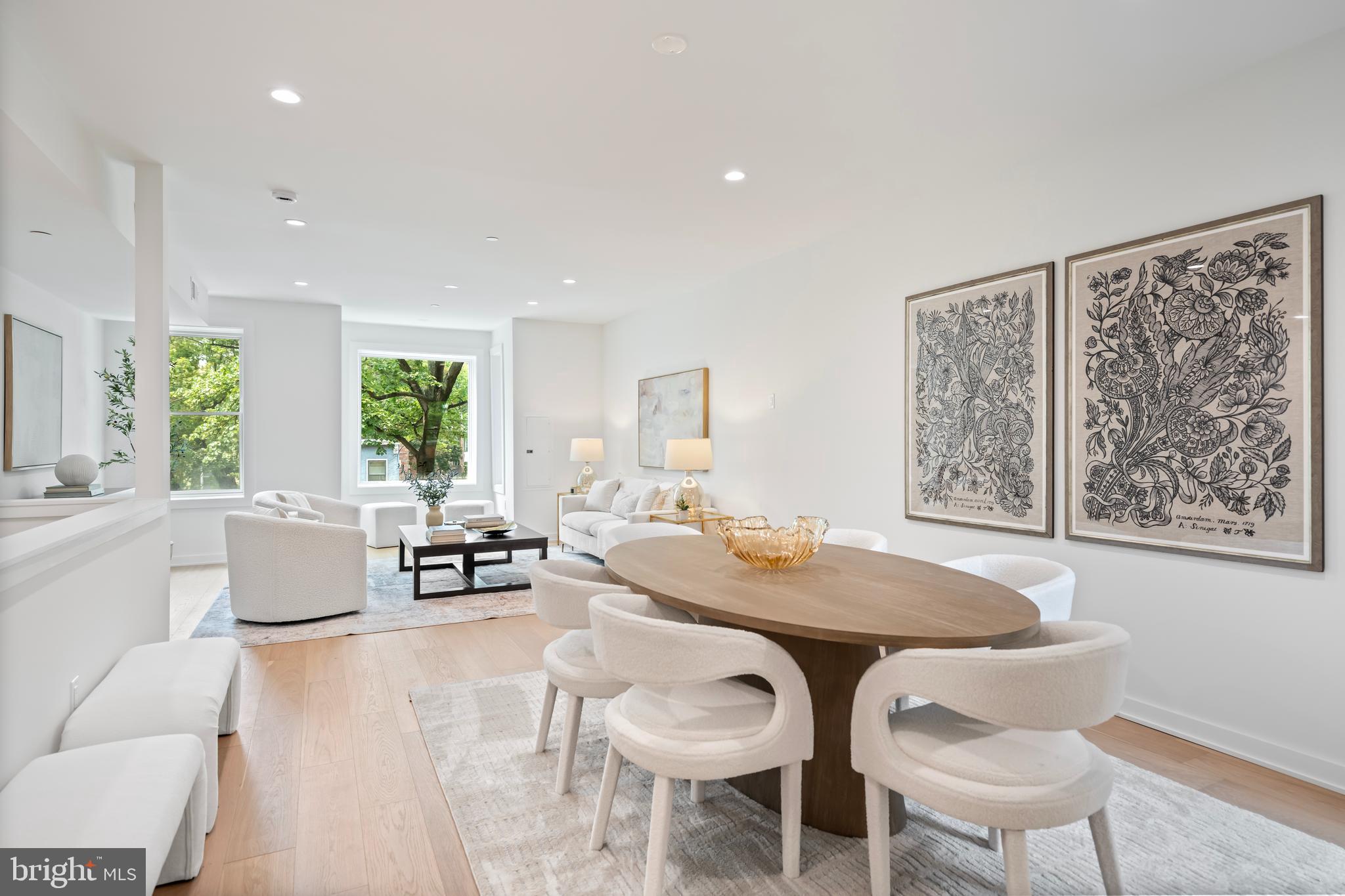 131 11th Street Northeast, Unit 3 Washington, DC 20002 - Photo 3 of 57 Dining and Living Room