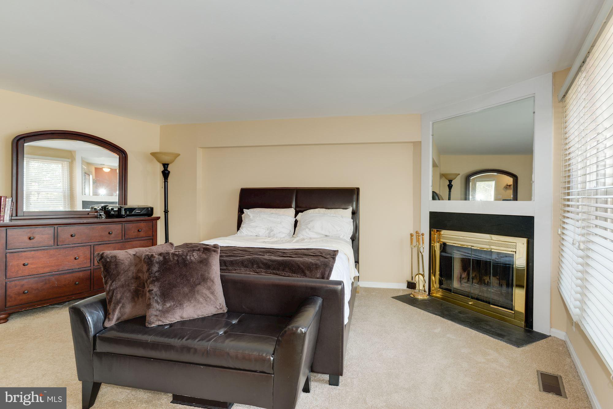 1704 Quietree Drive Reston, VA 20194 - Photo 15 of 23 a living room with furniture and a fireplace