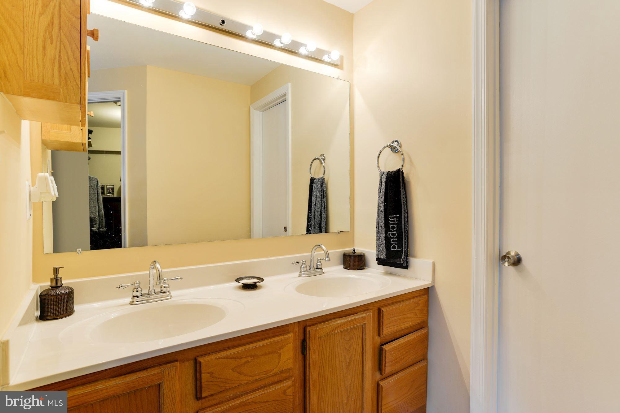 1704 Quietree Drive Reston, VA 20194 - Photo 18 of 23 a bathroom with a sink and a mirror