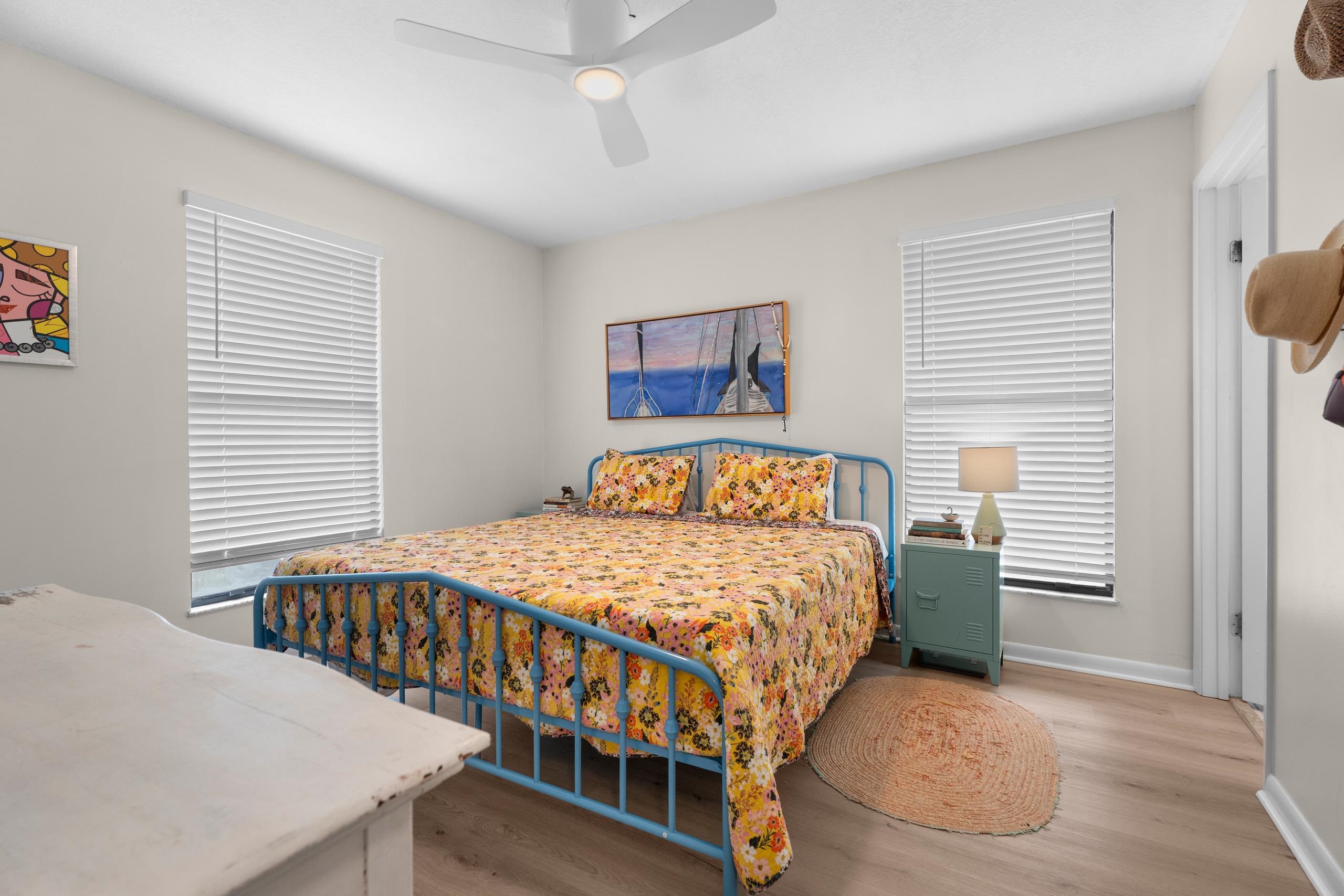 111 Pompano Road St. Augustine, FL 32086 - Photo 22 of 61 a bedroom with a bed and a window
