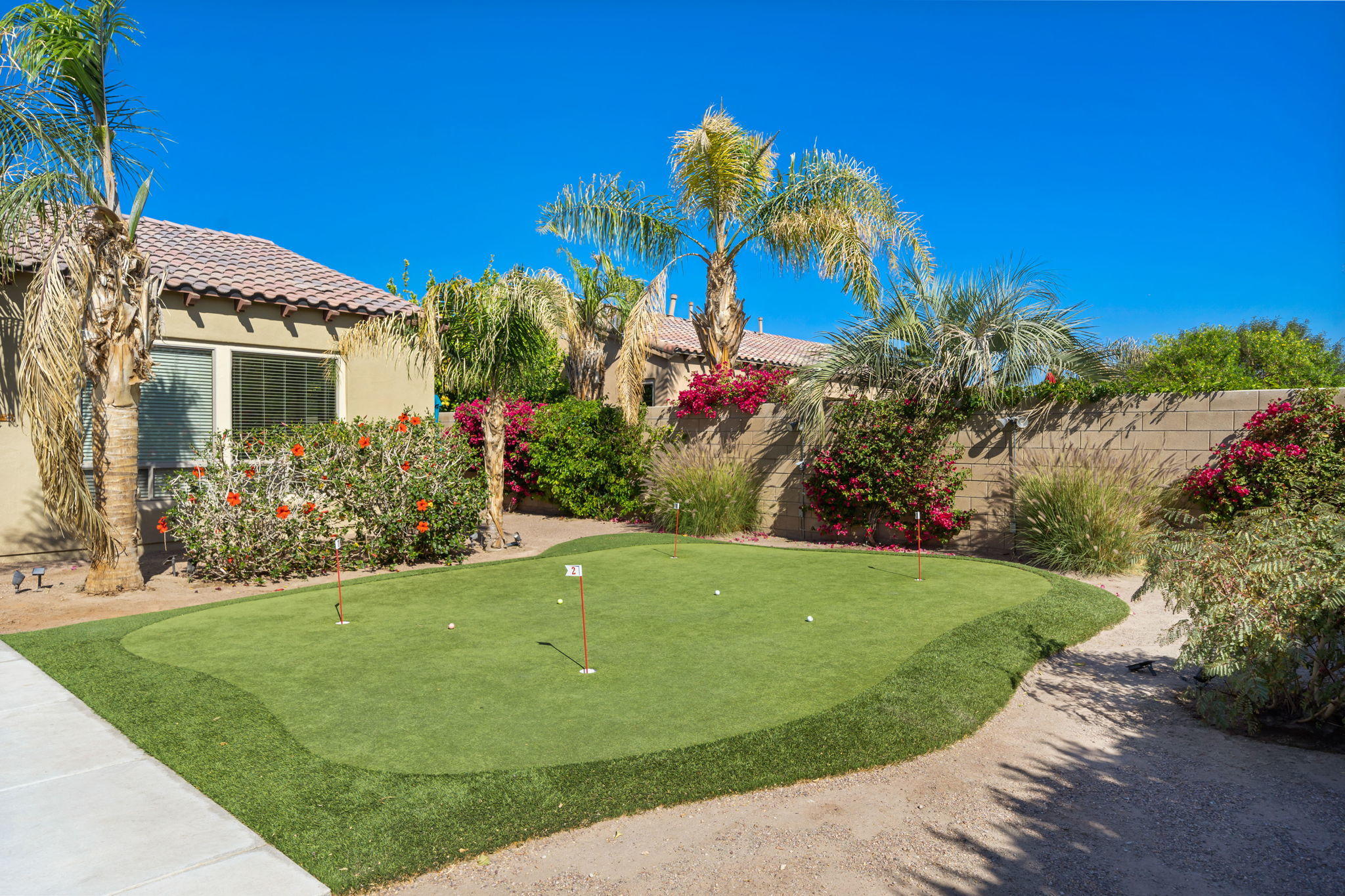 48640 Cascade Street Indio, CA 92201 - Photo 9 of 49 a view of a house with a backyard