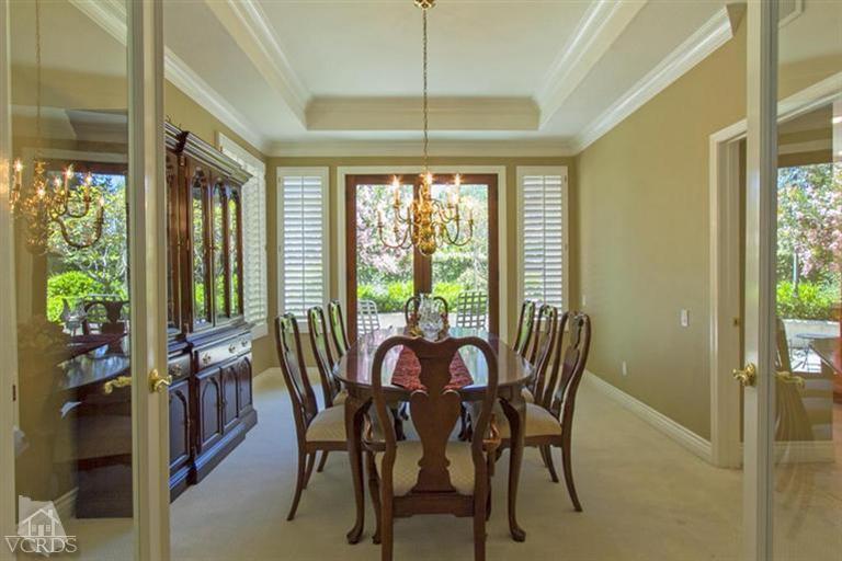 11210 Bentcreek Road Moorpark, CA 93021 - Photo 6 of 22 a view of a dining room with furniture window and outside view