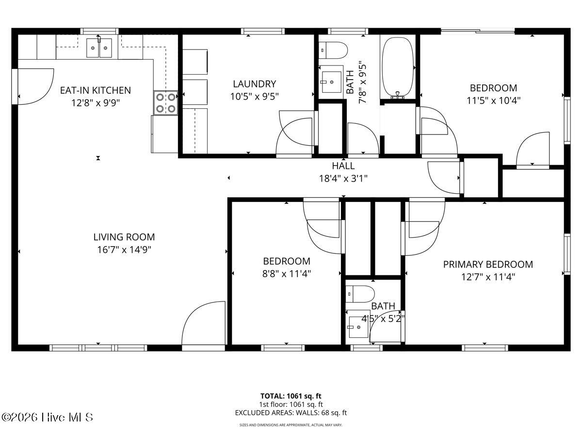 107 Pine Dale Road Havelock, NC 28532 - Photo 38 of 39 all_floors_107_pine_dale_road_havelock_w