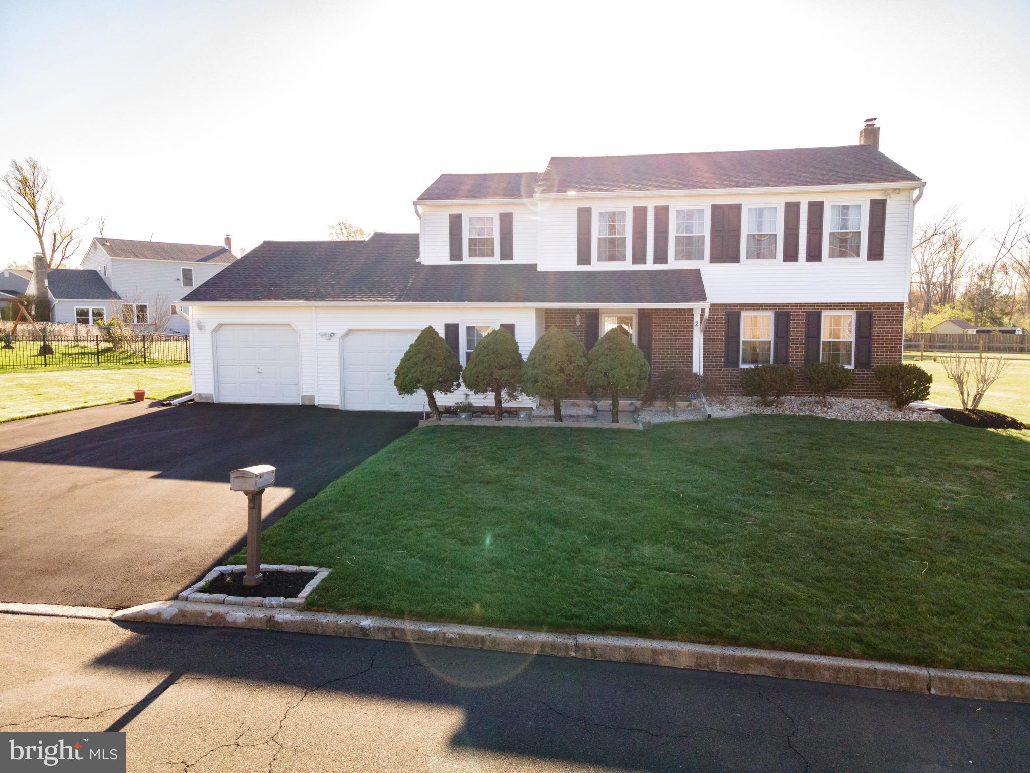 2 Danbridge Drive Horsham, PA 19044 - Photo 3 of 71 a front view of a house with a yard