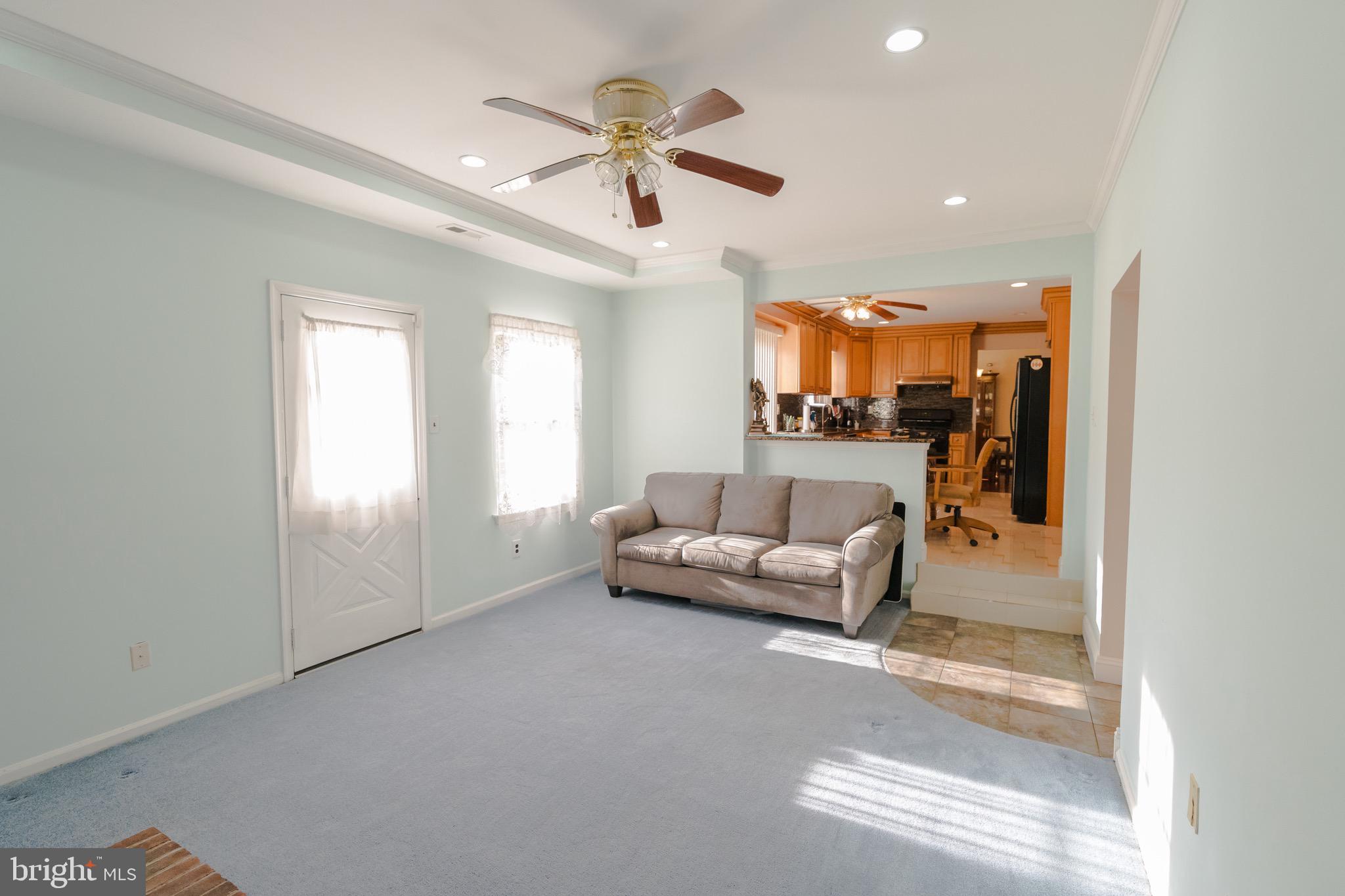 2 Danbridge Drive Horsham, PA 19044 - Photo 40 of 71 a living room with furniture and a ceiling fan