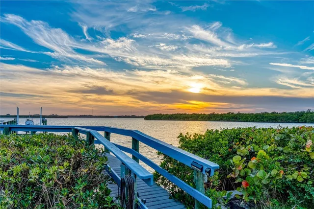 a balcony with an ocean view