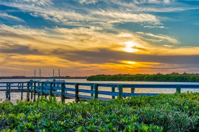 a view of a balcony with lake view