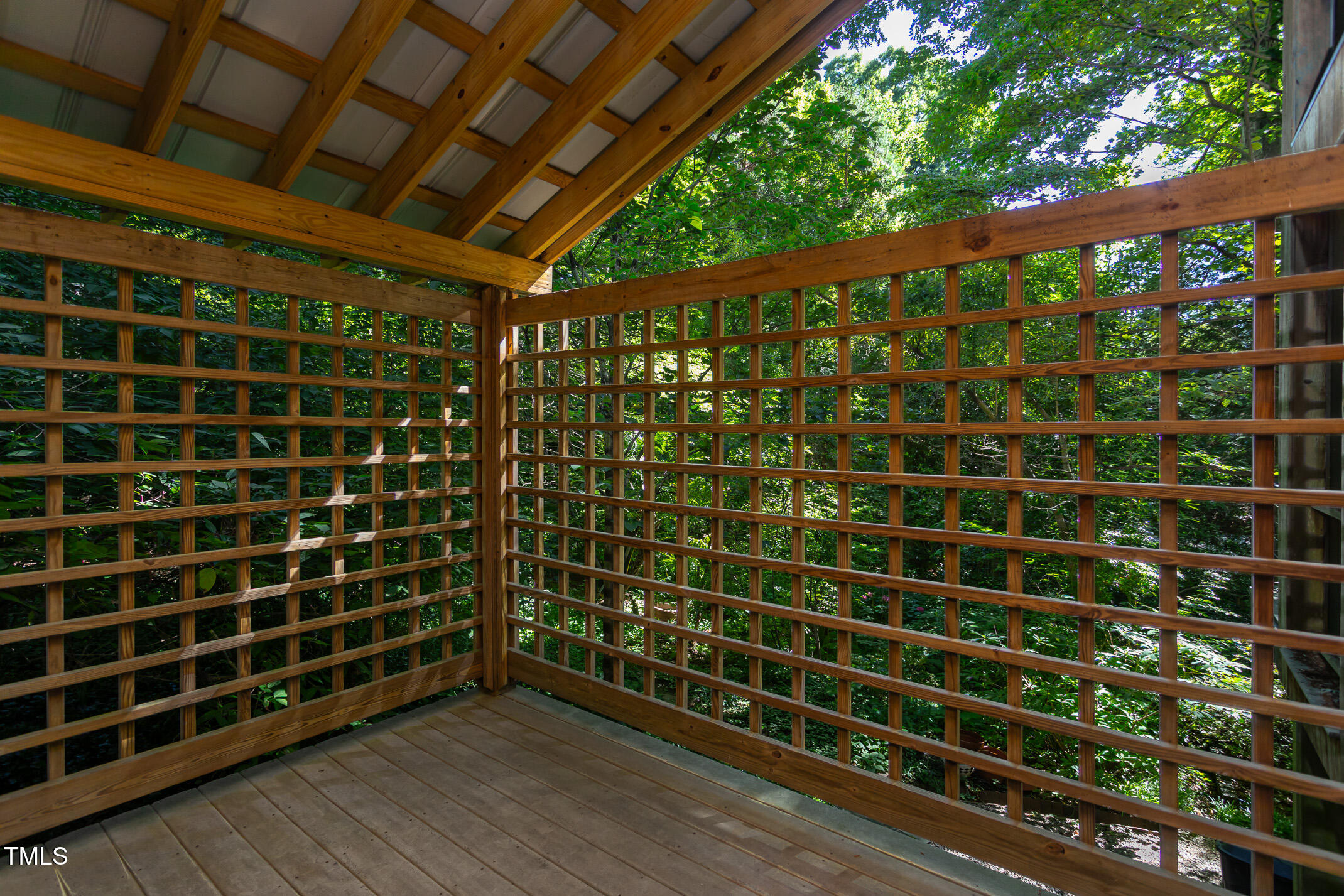 820 Runnymede Road Raleigh, NC 27607 - Photo 32 of 43 a view of a city street from a balcony