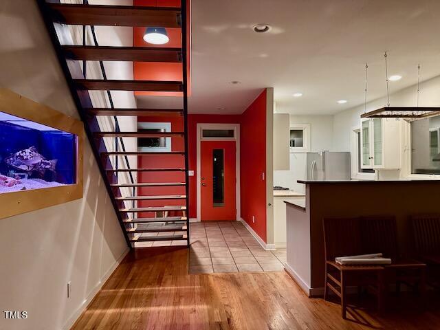 820 Runnymede Road Raleigh, NC 27607 - Photo 34 of 43 a view of a hallway with seating area