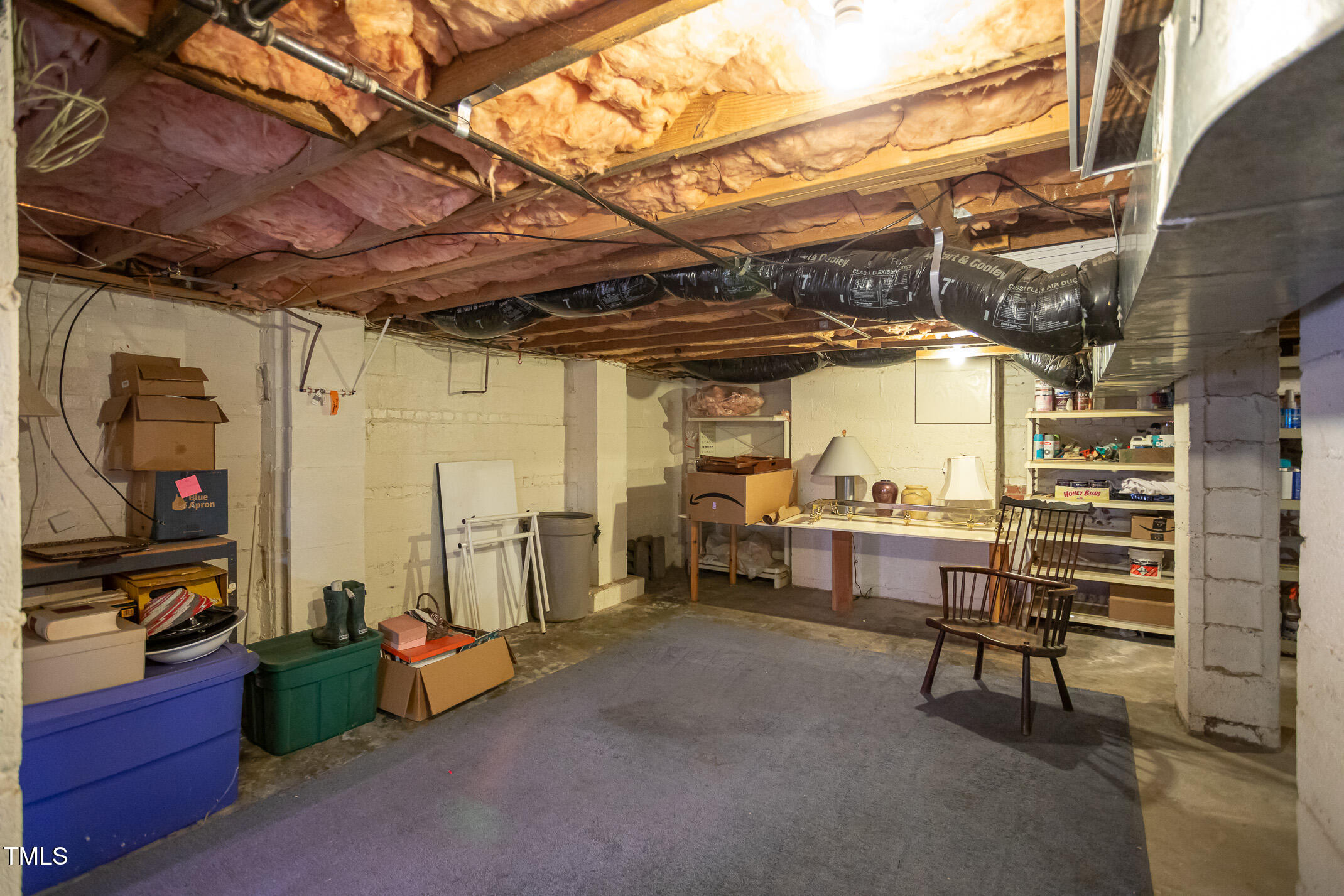 820 Runnymede Road Raleigh, NC 27607 - Photo 36 of 43 a view of store room with racks