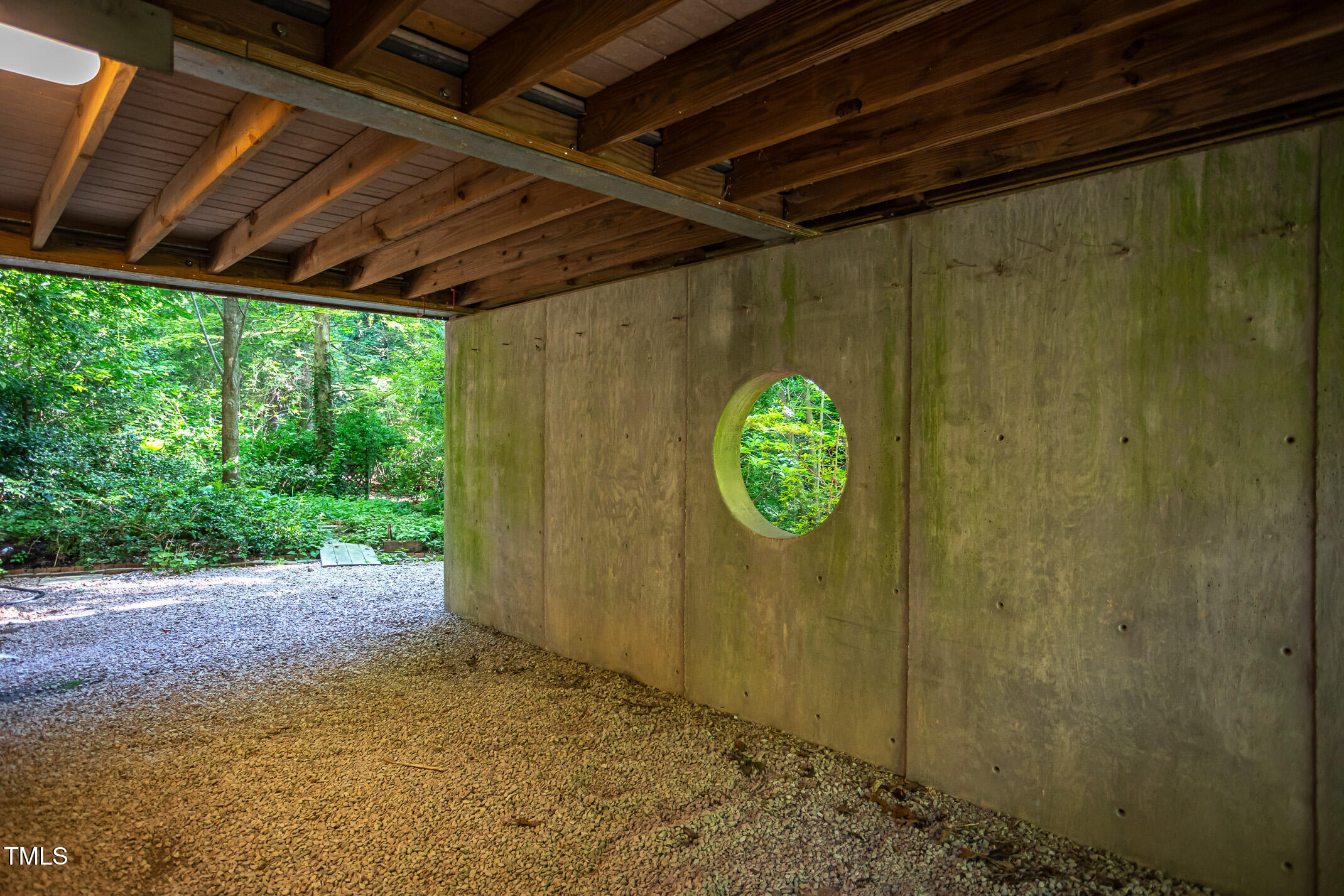 820 Runnymede Road Raleigh, NC 27607 - Photo 41 of 43 a view of a door with an outdoor space