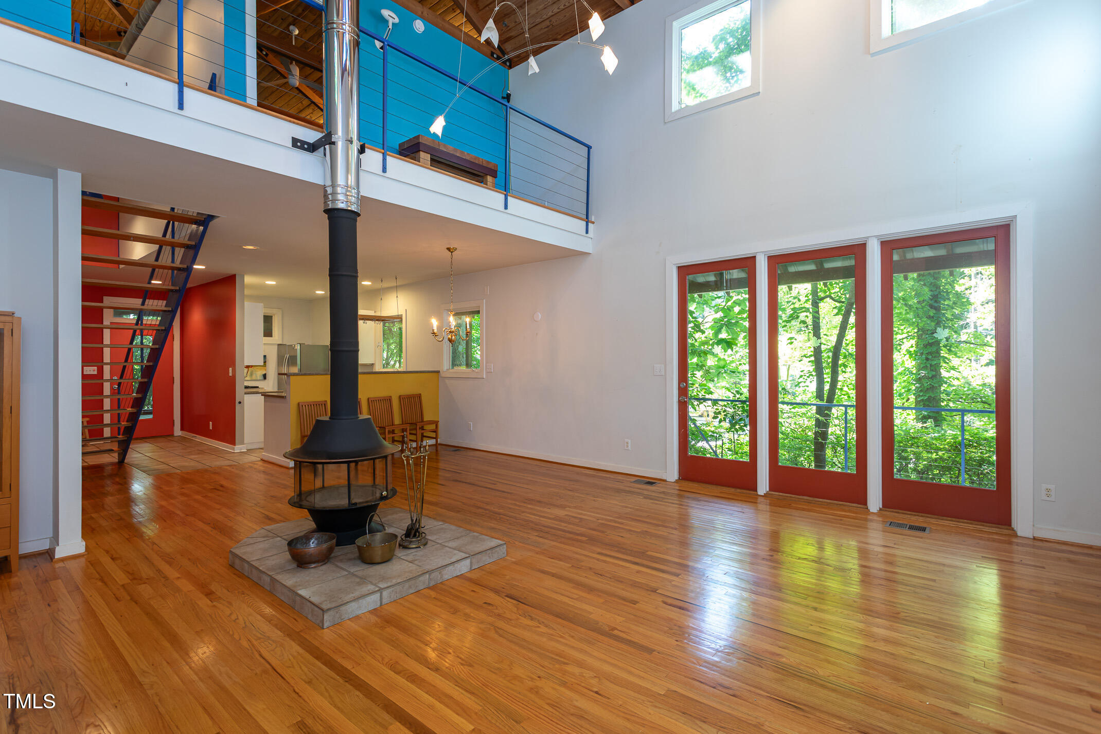 820 Runnymede Road Raleigh, NC 27607 - Photo 10 of 43 a view of kitchen with furniture and a large window