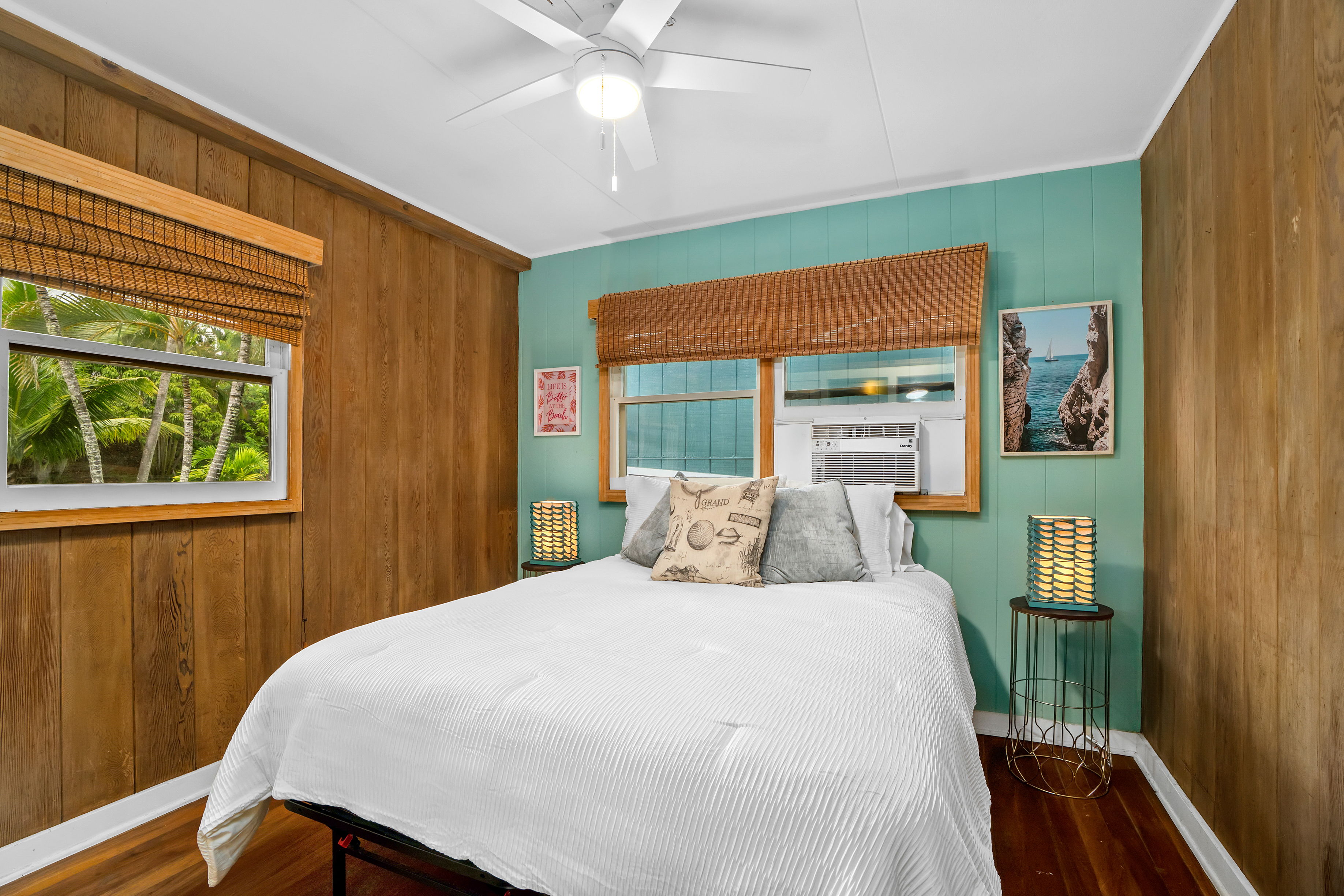 4885 Laipo Road Kapaa, HI 96746 - Photo 16 of 28 a bedroom with a bed and window