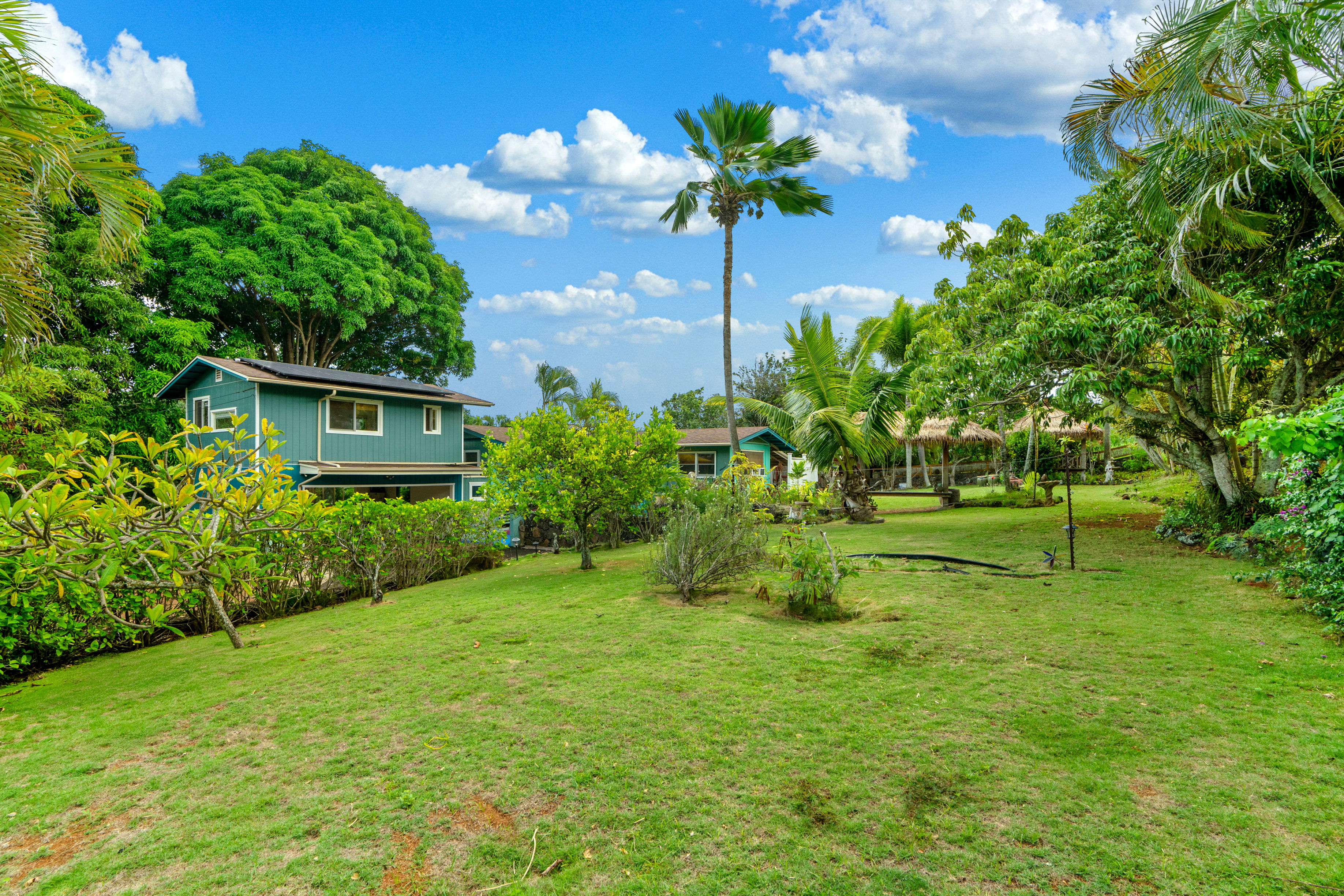 4885 Laipo Road Kapaa, HI 96746 - Photo 22 of 28 a view of a house with a big yard