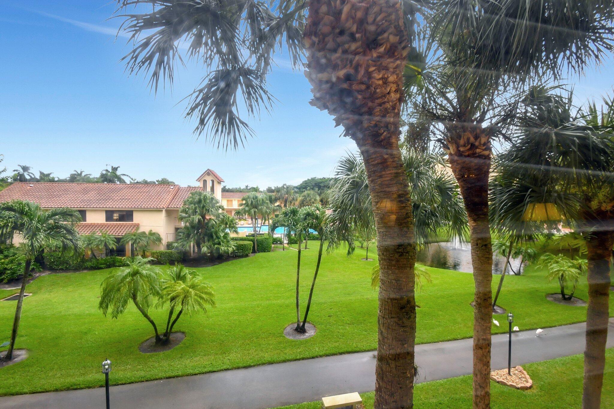 7209 Promenade Drive, Unit 302 Boca Raton, FL 33433 - Photo 36 of 36 View from patio