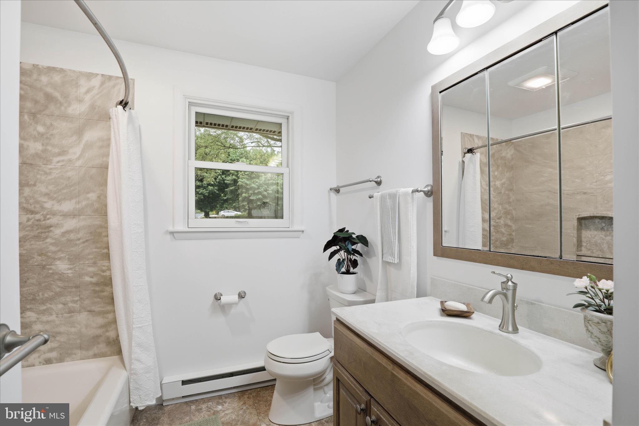 947 Hill Street Manheim, PA 17545 - Photo 20 of 47 a bathroom with a sink toilet and shower