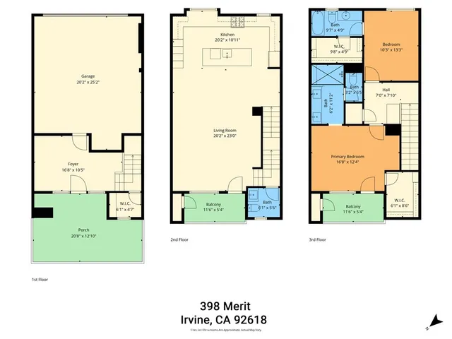$1,100,000 | 398 Merit, Irvine, CA 92618