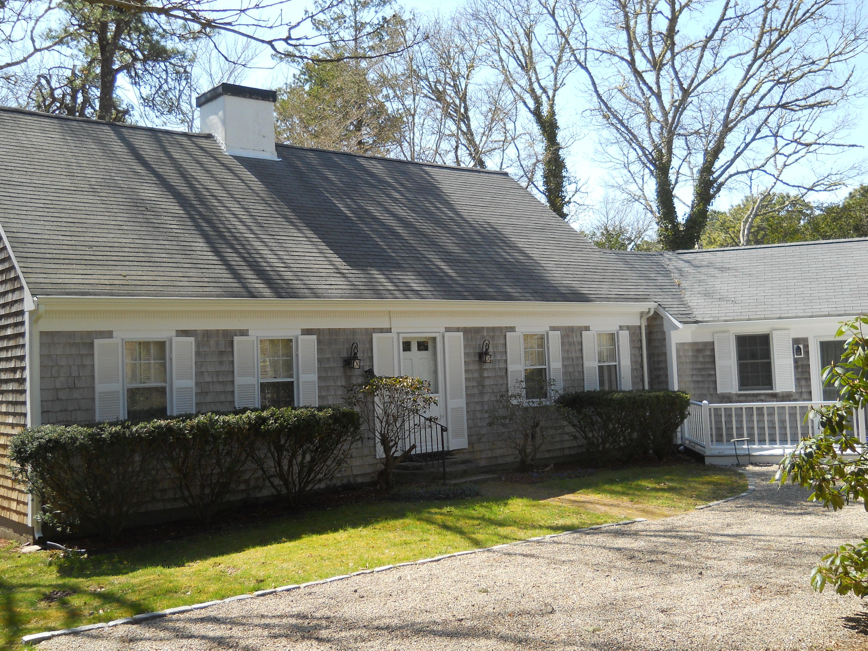 87 Eel River Road Osterville, MA 02655 - Photo 3 of 29 a view of a house with a patio