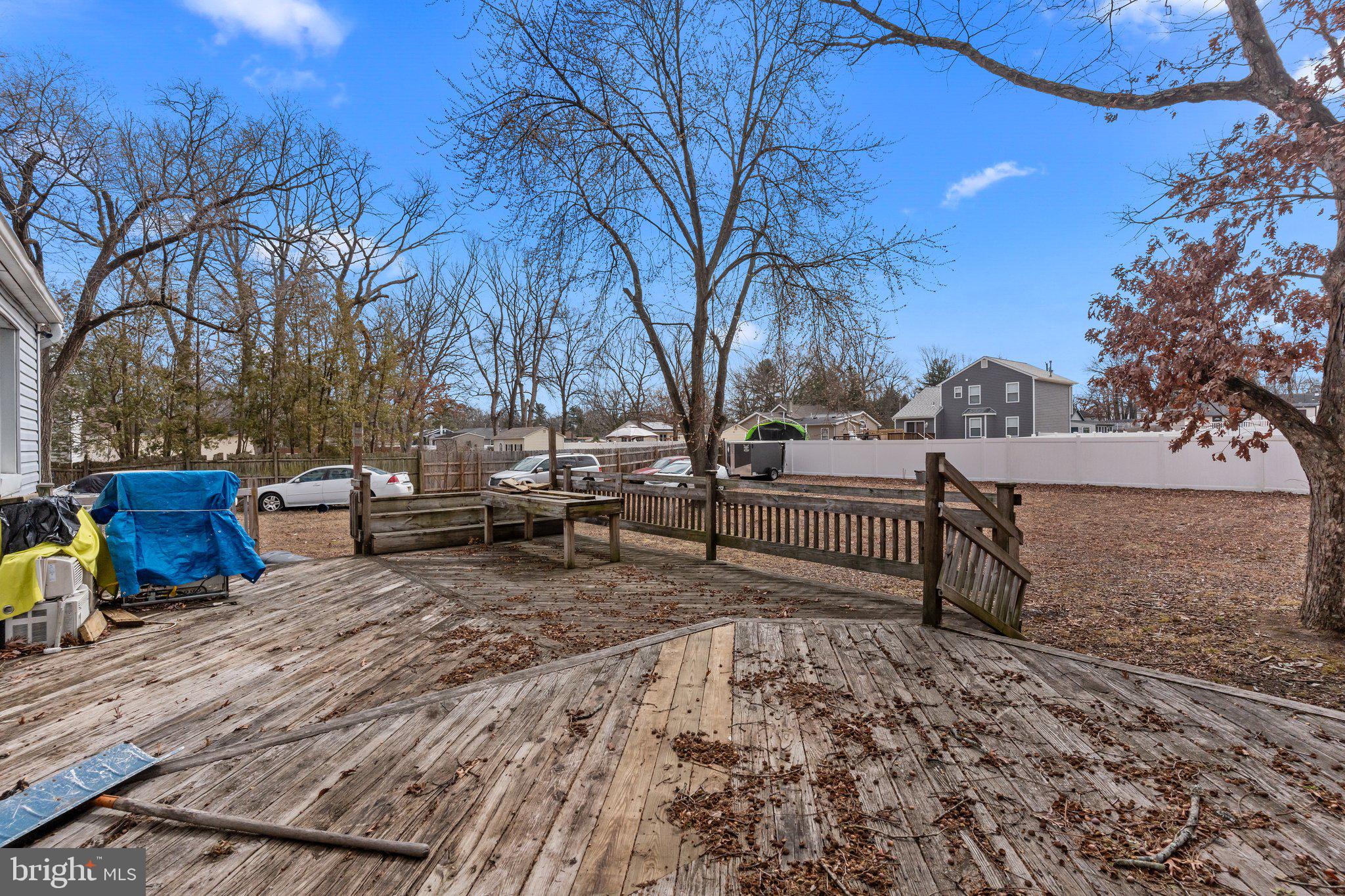52 East 9th Avenue Pine Hill, NJ 08021 - Photo 16 of 25 a view of a backyard with a bench