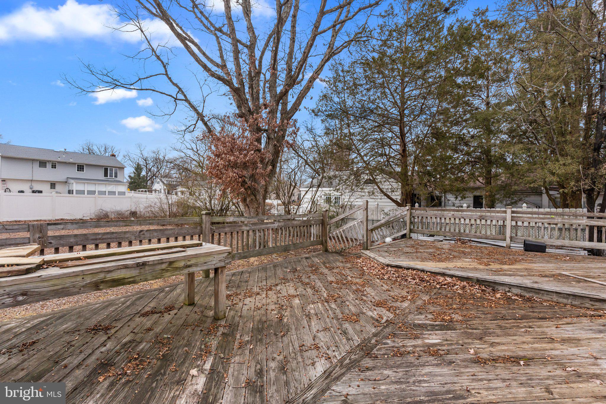 52 East 9th Avenue Pine Hill, NJ 08021 - Photo 17 of 25 a view of a yard with large trees