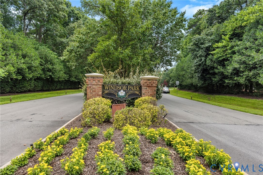 14019 Princess Mary Road Chesterfield, VA 23838 - Photo 61 of 61 Brick pillar entrance with a dedicated signage are