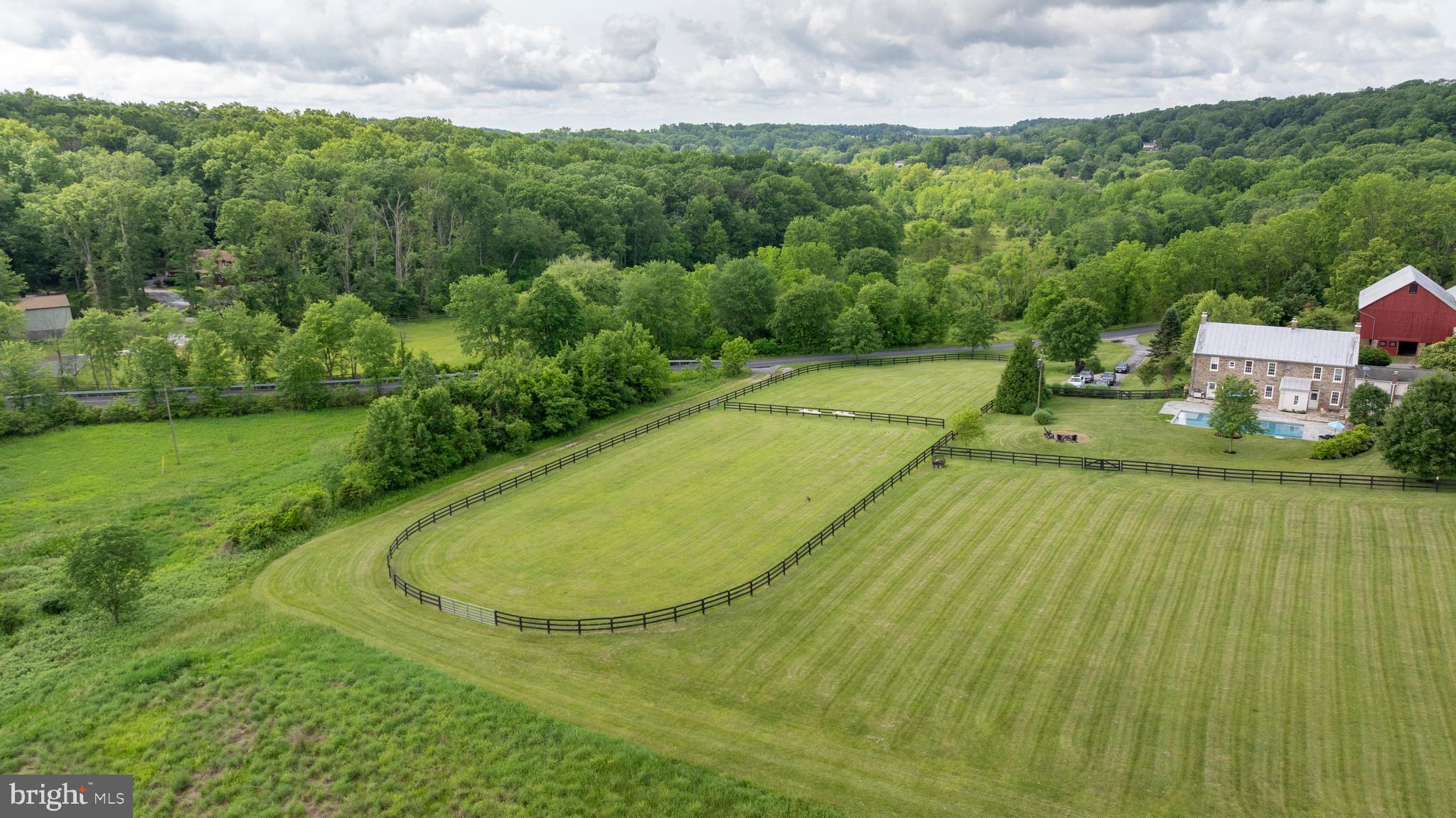 2810 Hoffman Mill Road Hampstead, MD 21074 - Photo 113 of 121 a view of a swimming pool with a yard and large trees