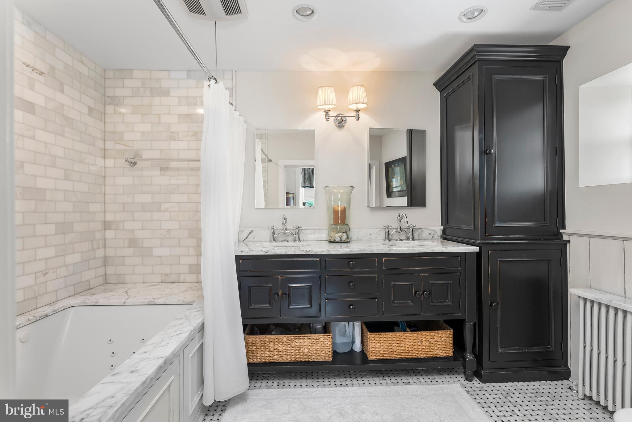 2810 Hoffman Mill Road Hampstead, MD 21074 - Photo 45 of 121 Primary Bathroom with marble finishes