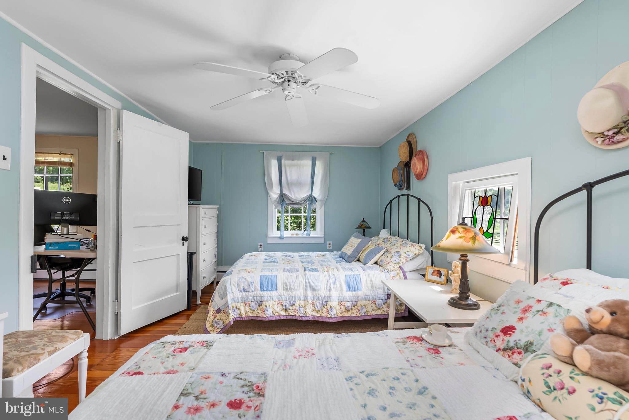 2810 Hoffman Mill Road Hampstead, MD 21074 - Photo 69 of 121 a bedroom with furniture and a wooden floor