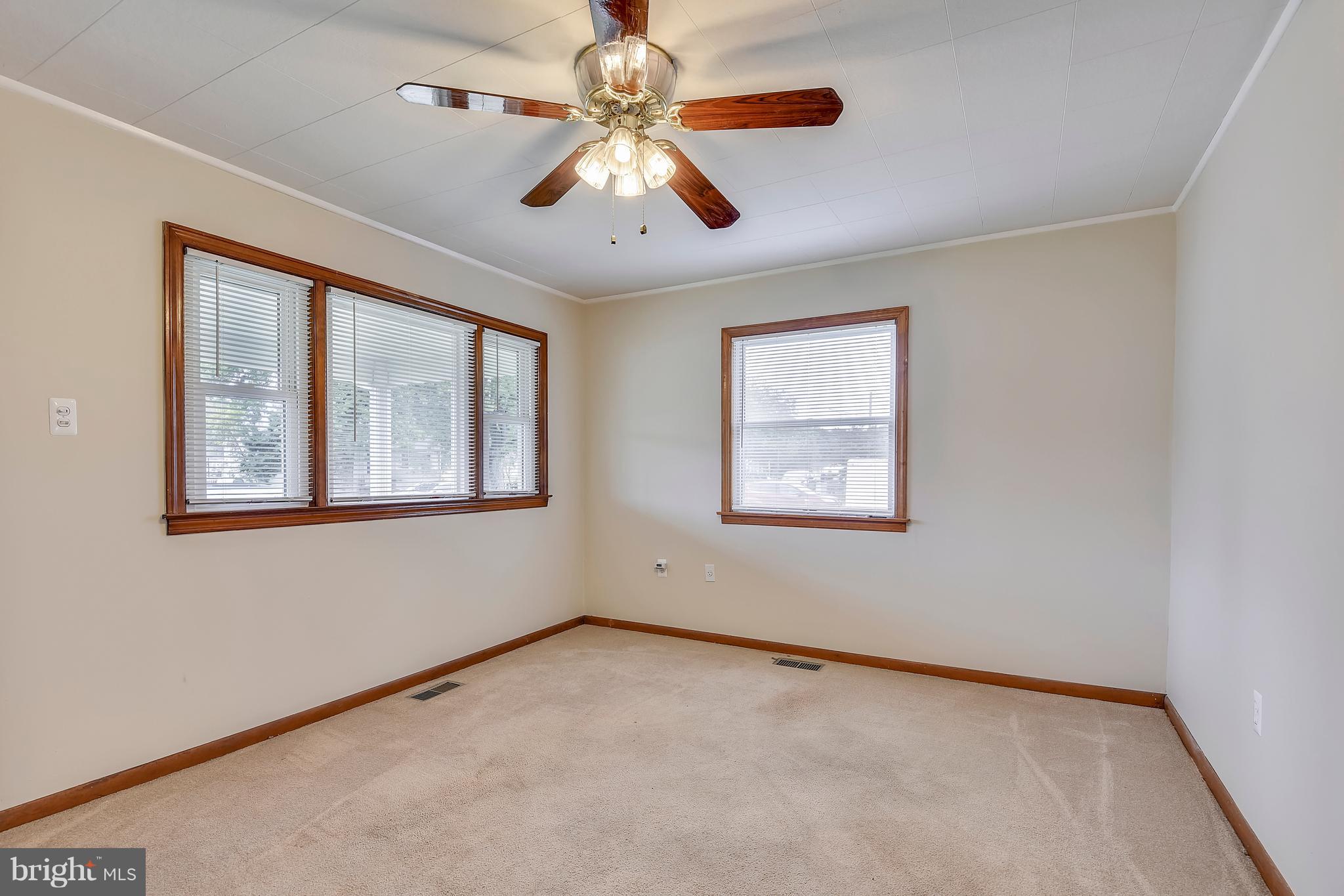 Across the living room
