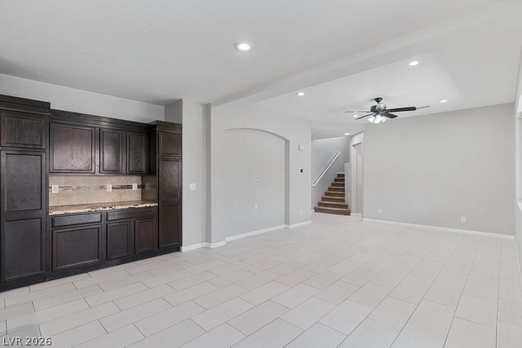 10336 Hawk Ravine Street Las Vegas, NV 89178 - Photo 9 of 59 The Living Room with Additional Cabinet Space.